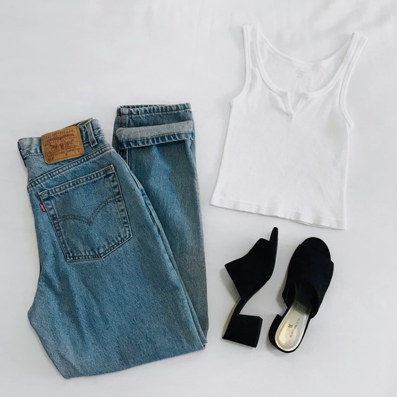 Levi's Denim - Vintage Levis 512 Slim Fit Straight Leg Jean